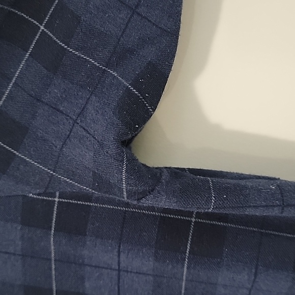 Smash + Tess || Wednesday Romper, Blue Tartan, Medium - Picture 6 of 9